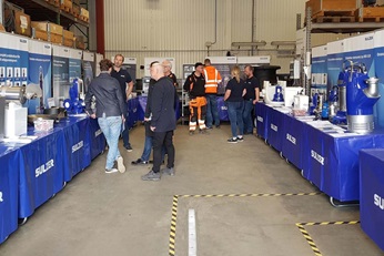 Open house at service center in Gothenburg Sweden