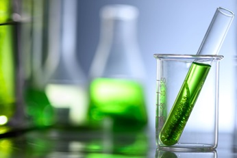 Photobioreactor in laboratory of algae fuel