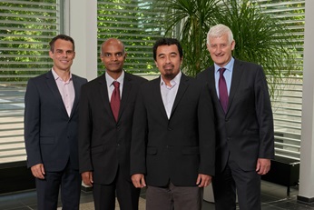 Team photo for innovation awards winner