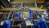 Steam Turbine weld in progress