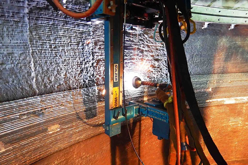 Weld overlay for coker drums done right Sulzer