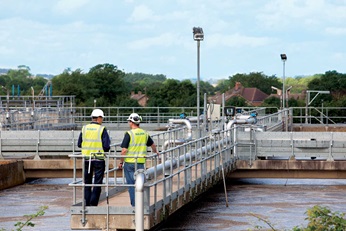 Sulzer at wastewater treatment plant