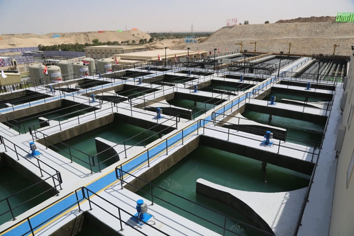 Water treatment plant in Egypt