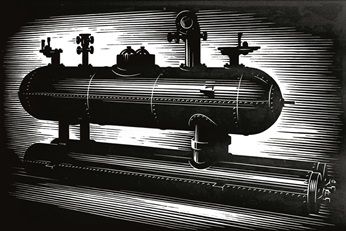 First Sulzer steam engine (1841)