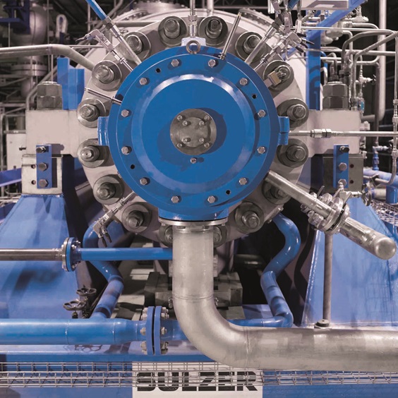 World’s largest boiler feed pump with turbine drive installed in 2006 in Neurath, Germany.