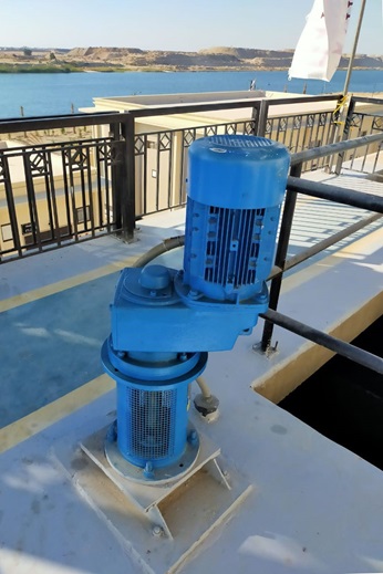 Sulzer specified high-efficiency motors, which achieve class-leading levels of energy savings (Image Source: Metito)