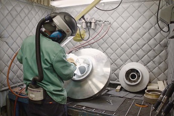 Specialist cleaning and polishing equipment complete to the casting process.