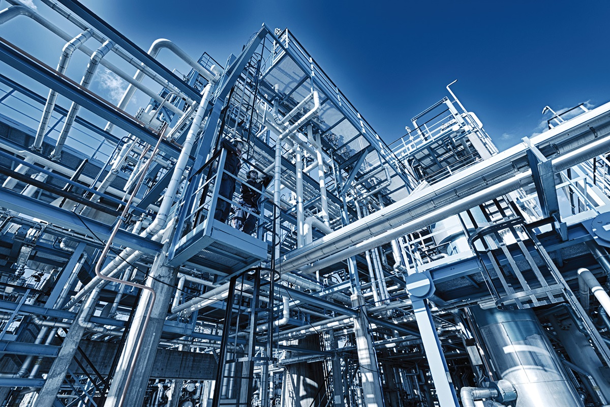 chemical refinery
