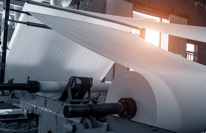 Pulp paper and board 