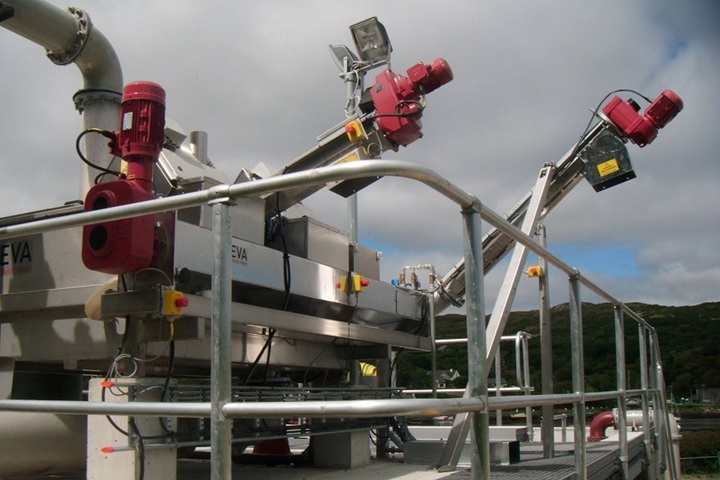 Transfer screws and presses