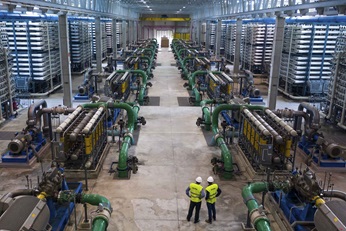 Desalination plant in Torrevieja Spain