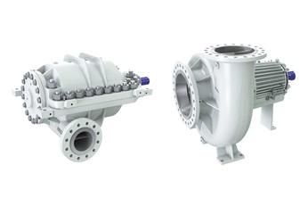 MSN-RO axial split multistage pump and A-RO end suction pump
