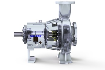 CPE ANSI process pump range cut-through