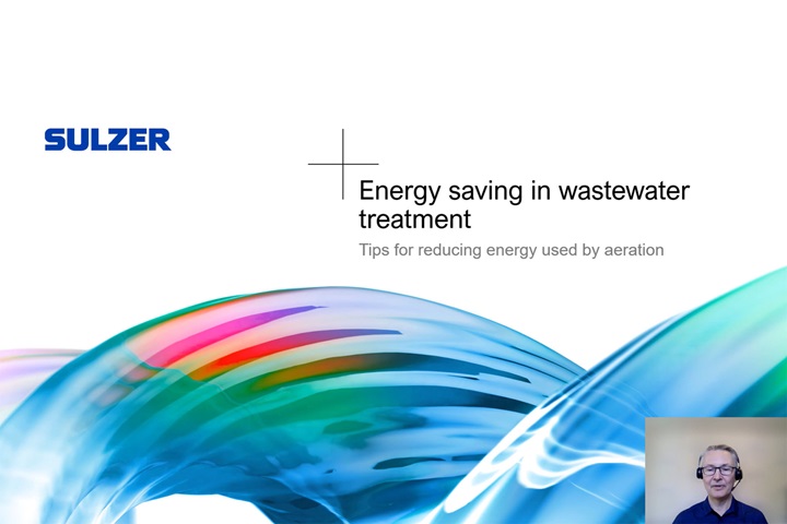 Sulzer webinar: Energy saving in wastewater treatment - Aeration