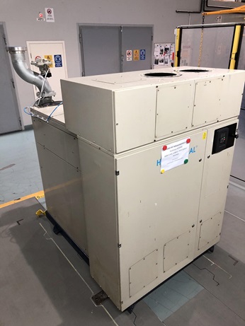 This customer machine originally manufactured in 1999 was refurbished and upgraded with new VFD after 20 years of operation.