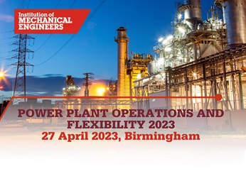 ImechE Power Plant Operations and Flexibility Conference image