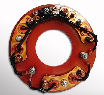 Improved design of a rotating rectifier