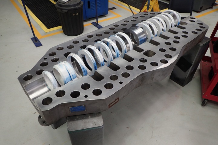 Disassembly and thorough inspection of a pump