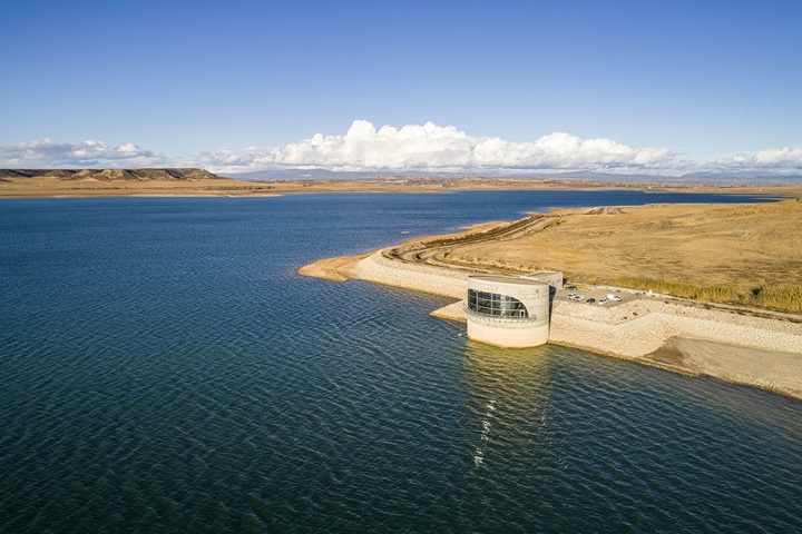 San Salvador reservoir, Spain