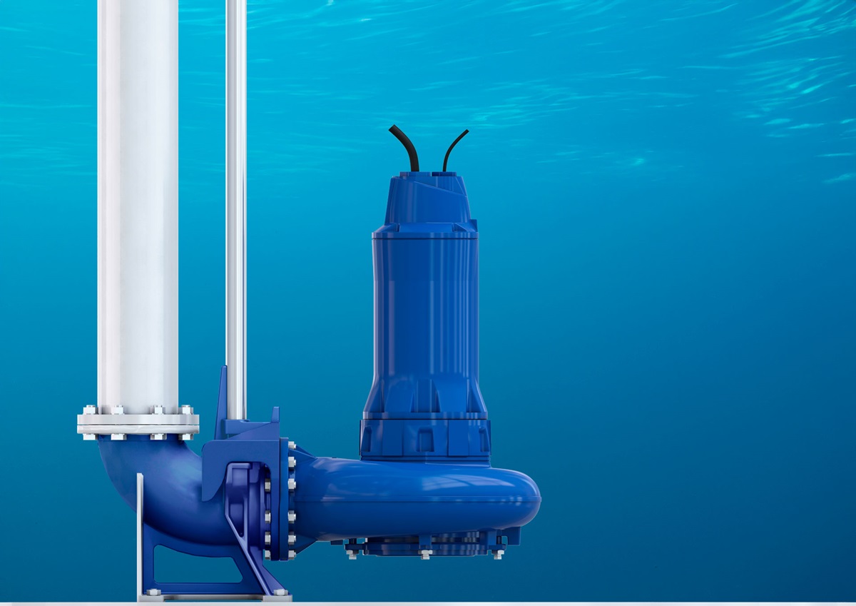 XFP submerible pump wet well installation