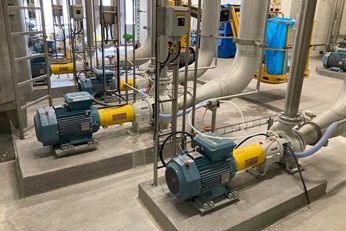 ALM pump units on fiber separation