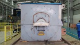 Slip ring end bearing housing removal