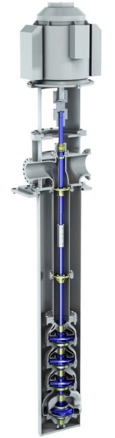 pump cross section