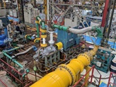 Rigorious pump testing in Sulzer facility before delivery