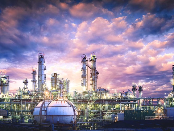 Oil production facility