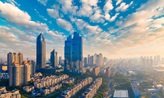 Cityscape of Suzhou City, Jiangsu Province, China