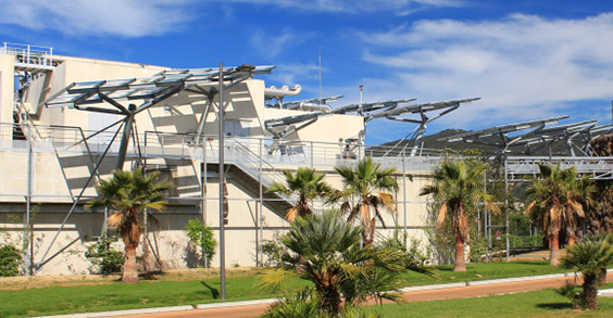 Wastewater treament plant Aquaviva Cannes France