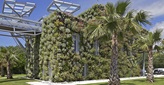 Wastewater treament plant Aquaviva Cannes France innovative building integrated in landscape