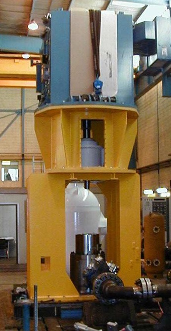 Dunbar multiphase pump package during Factory Acceptance Test (FAT)