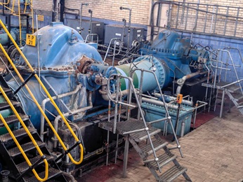 sulzer pumps in municipal water building
