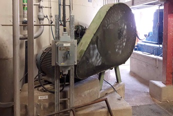 Old agitator installation