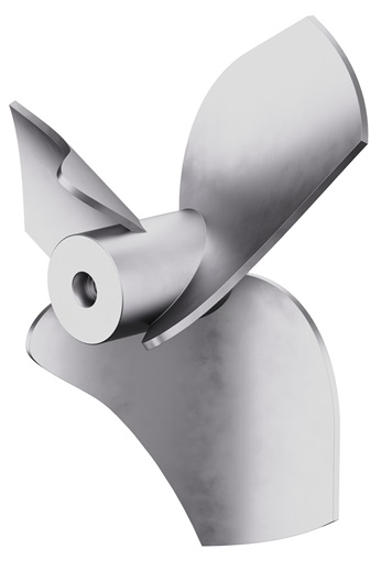 3SHP1 propeller for optimal axial flow
