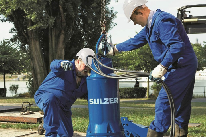 Installation of submersible pump XFP