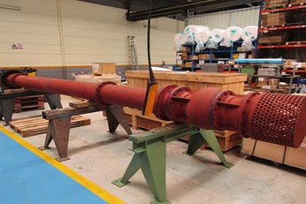 Sulzer was able to work with previously scrapped using it as the basis for the design of the replacement pump