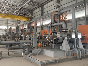 Sulzer CP Pump in situ in Iraq