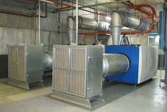 The Surbiton Park compressor room