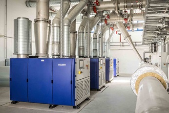 HST turbocompressors in Ebswien wastewater treatment plant