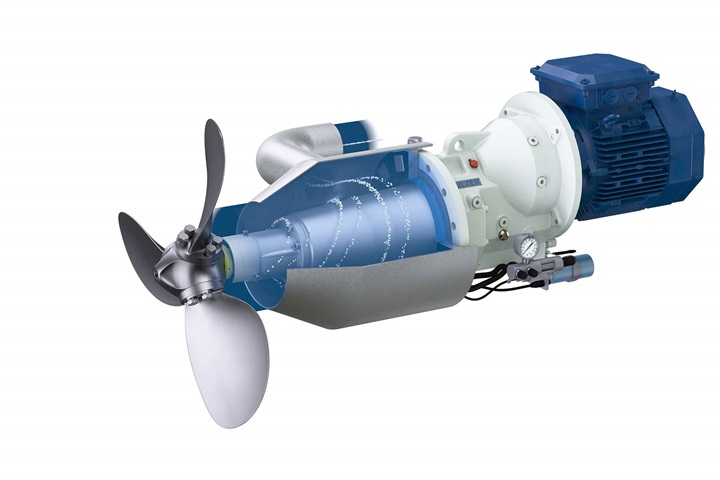  SALOMIX SSF side-mounted agitators for efficient mixing.