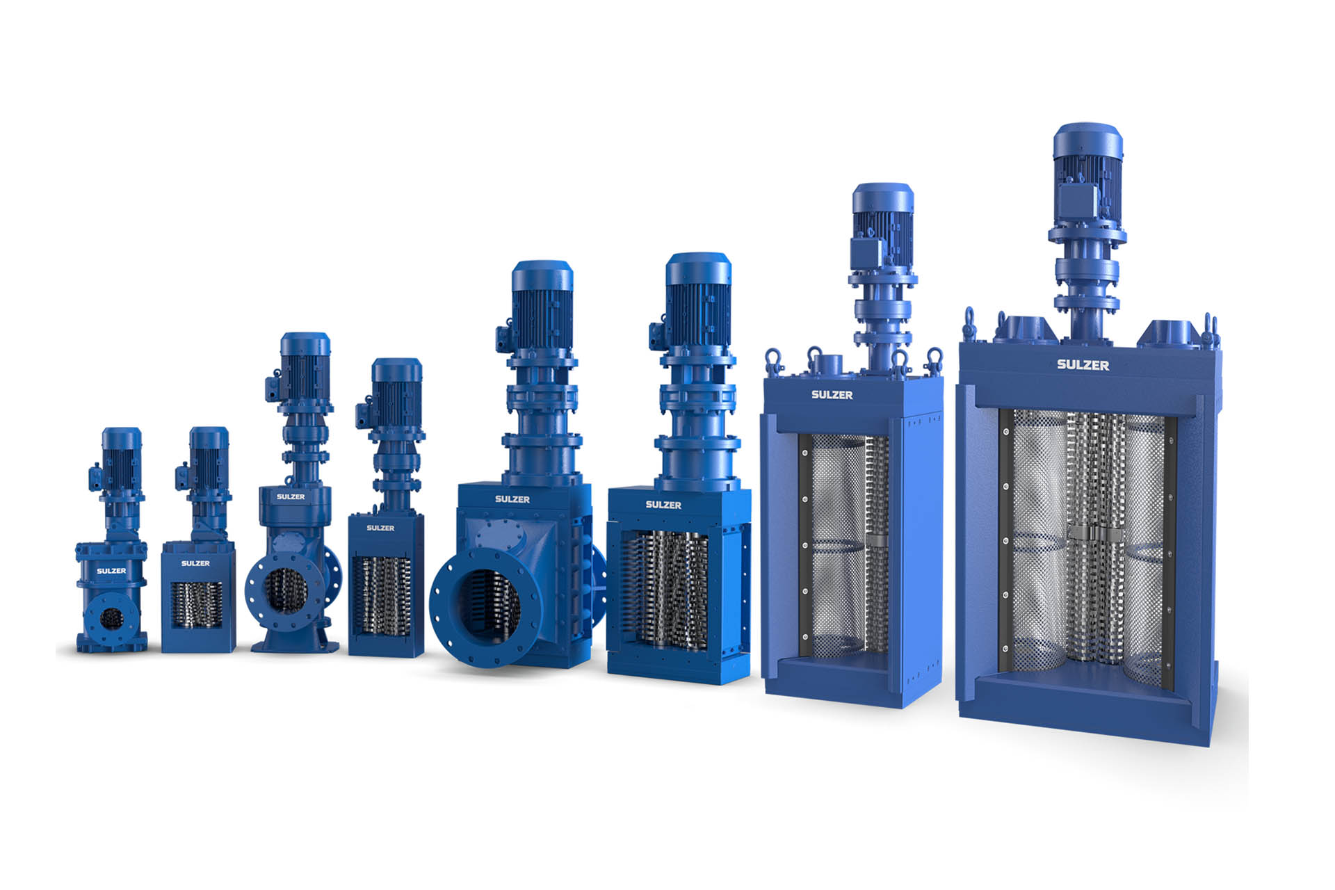 Muffin Monster sewage grinders wipe sludge | Sulzer