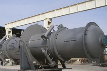SMR™ post-polymerization reactor for polystyrene, ready for shipping