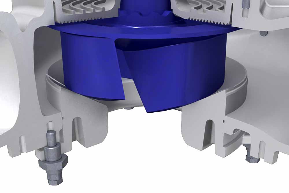 Submersible sewage pump type ABS XFP Sulzer