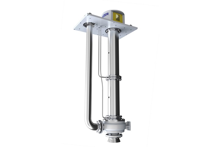 AHLSTAR NV non-clogging vertical line shaft slide bearing sump pump