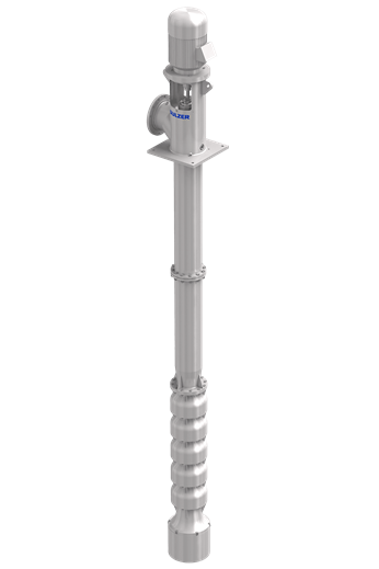 JTS vertical pump cut