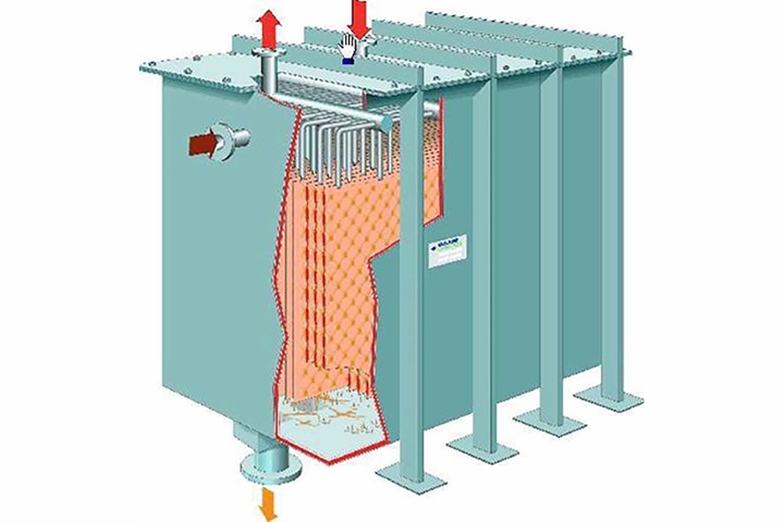 Static crystallizer