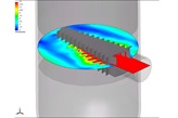 Graphic of Computational Fluid Dynamics (CFD) of Shell Schoepentoeter™