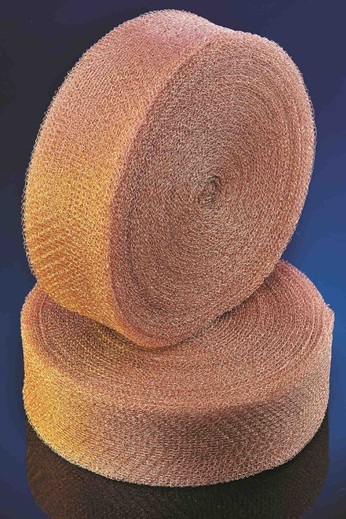 Multifil packing wound in spirals